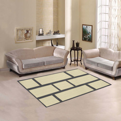 Tatami design Area Rug 5'3''x4'