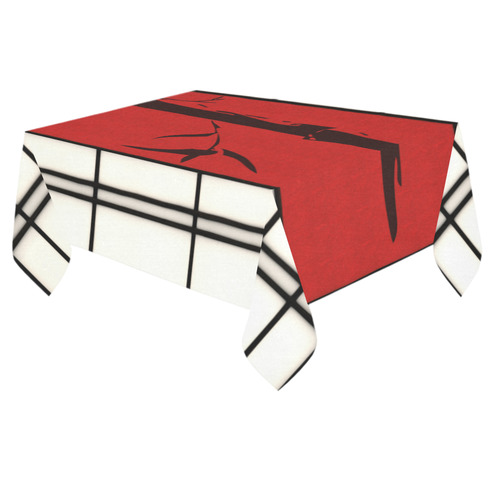Shoji - Bamboo Cotton Linen Tablecloth 60"x 84"