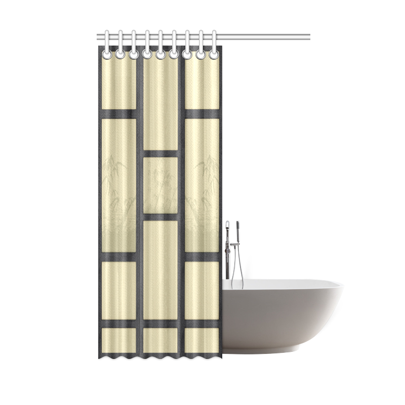 Tatami - bamboo Shower Curtain 48"x72"