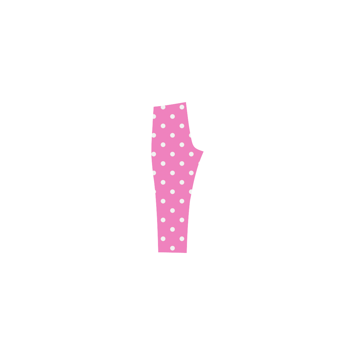 polkadots20160625 Capri Legging (Model L02)