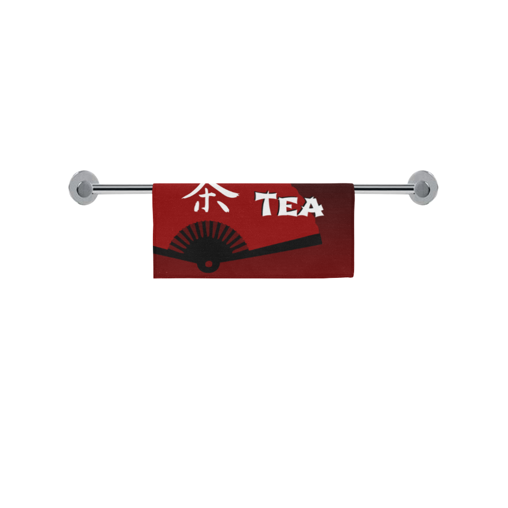 keep calm drink tea - asia edition Square Towel 13“x13”