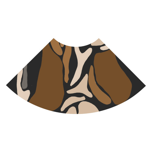 Funny Basset Hound Art 3/4 Sleeve Sundress (D23)