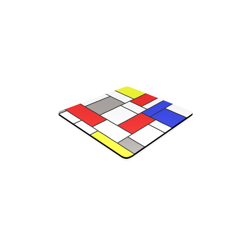 Mondrian style Square Coaster