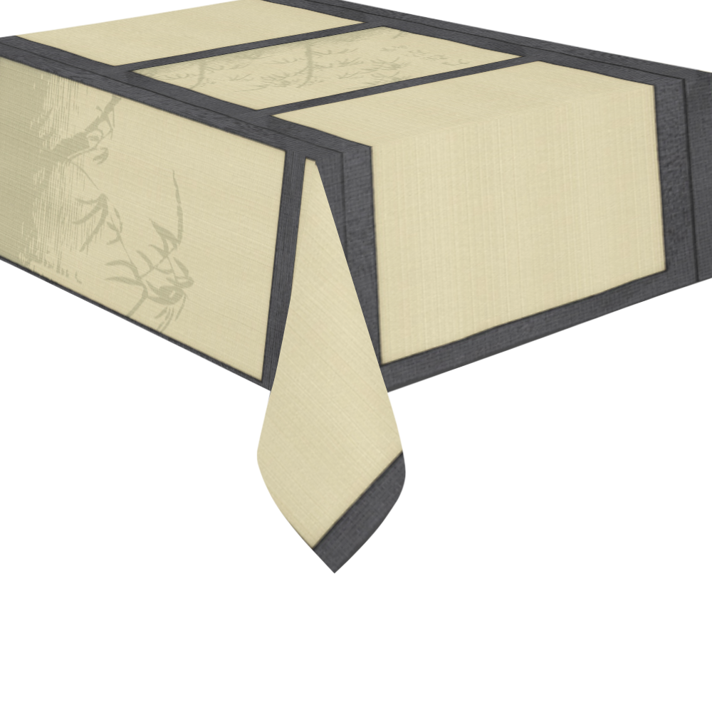 Tatami - Bamboo Cotton Linen Tablecloth 60"x 84"