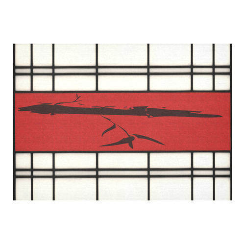 Shoji - Bamboo Cotton Linen Tablecloth 60"x 84"
