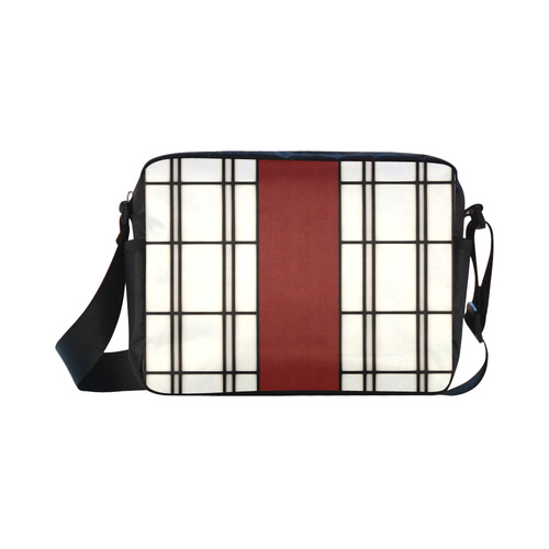 Shoji - red Classic Cross-body Nylon Bags (Model 1632)