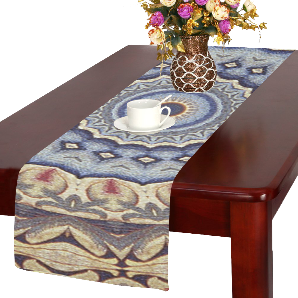 Soft and Warm Mandala Table Runner 14x72 inch
