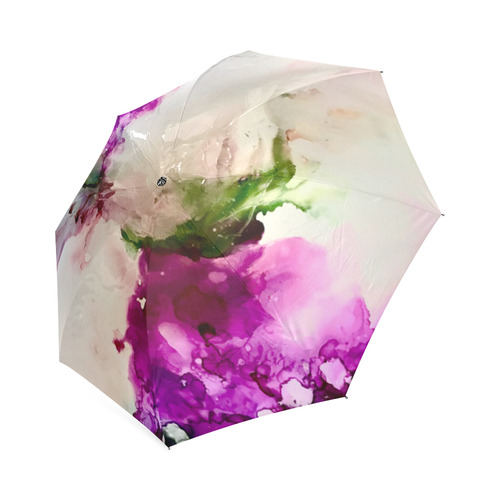 Raining Pink Foldable Umbrella (Model U01)