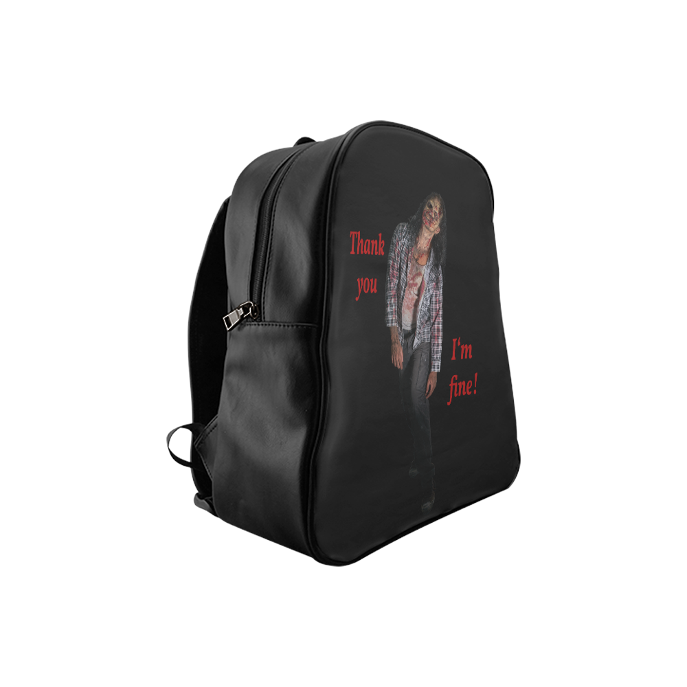 In Zombie Mood School Backpack (Model 1601)(Small)