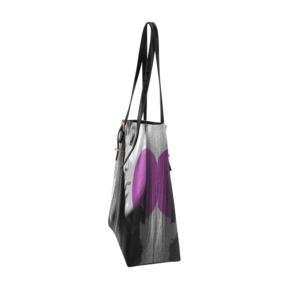 Purple Dream Euramerican Tote Bag/Small (Model 1655)