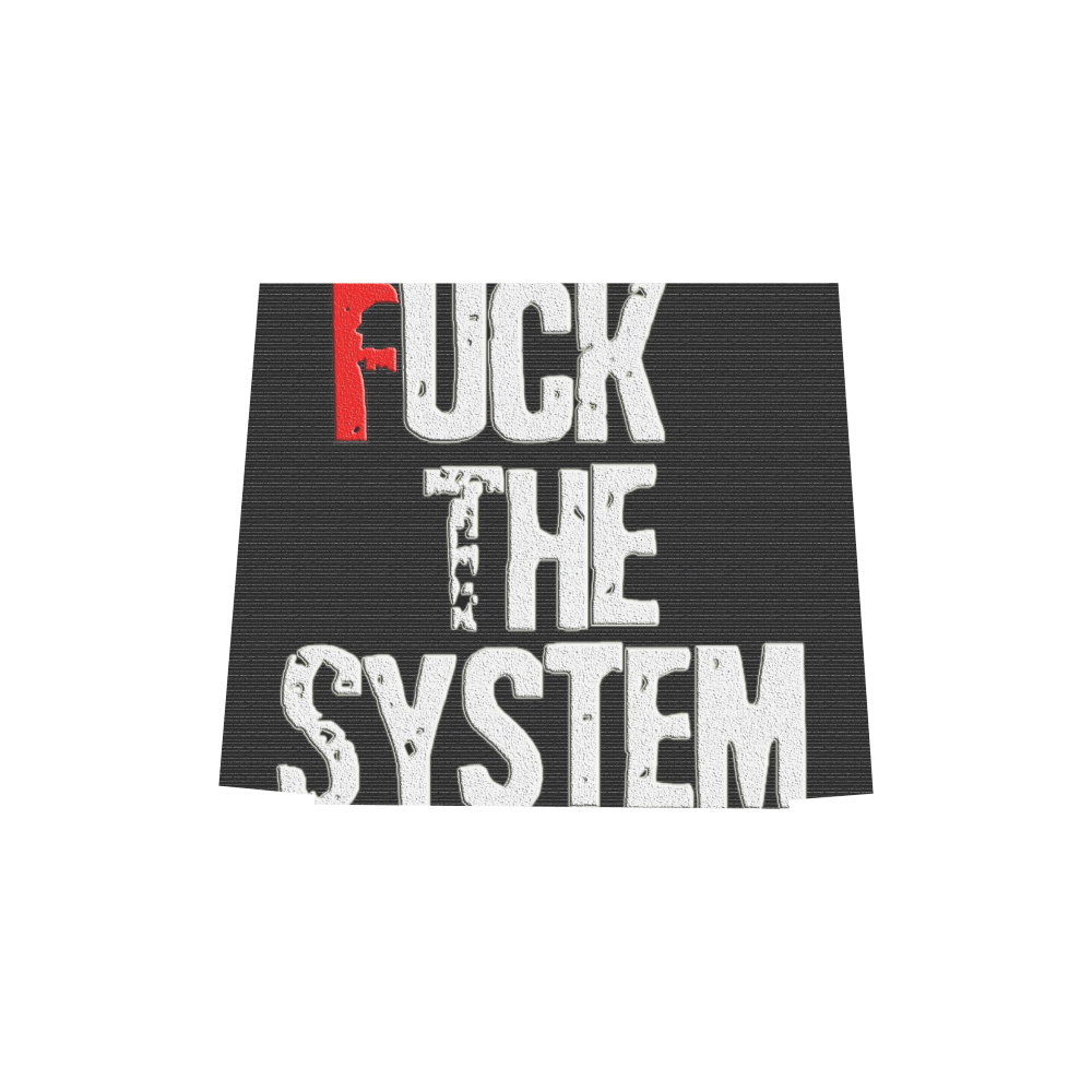Fuck The System Euramerican Tote Bag/Small (Model 1655)