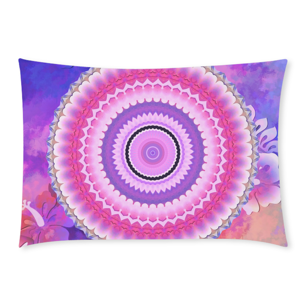 Freshness Energy Mandala Custom Rectangle Pillow Case 20x30 (One Side)