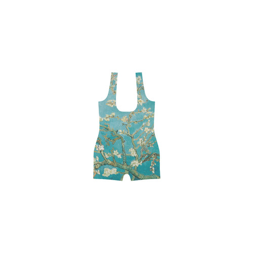 Van Gogh Almond Blossoms Classic One Piece Swimwear (Model S03)