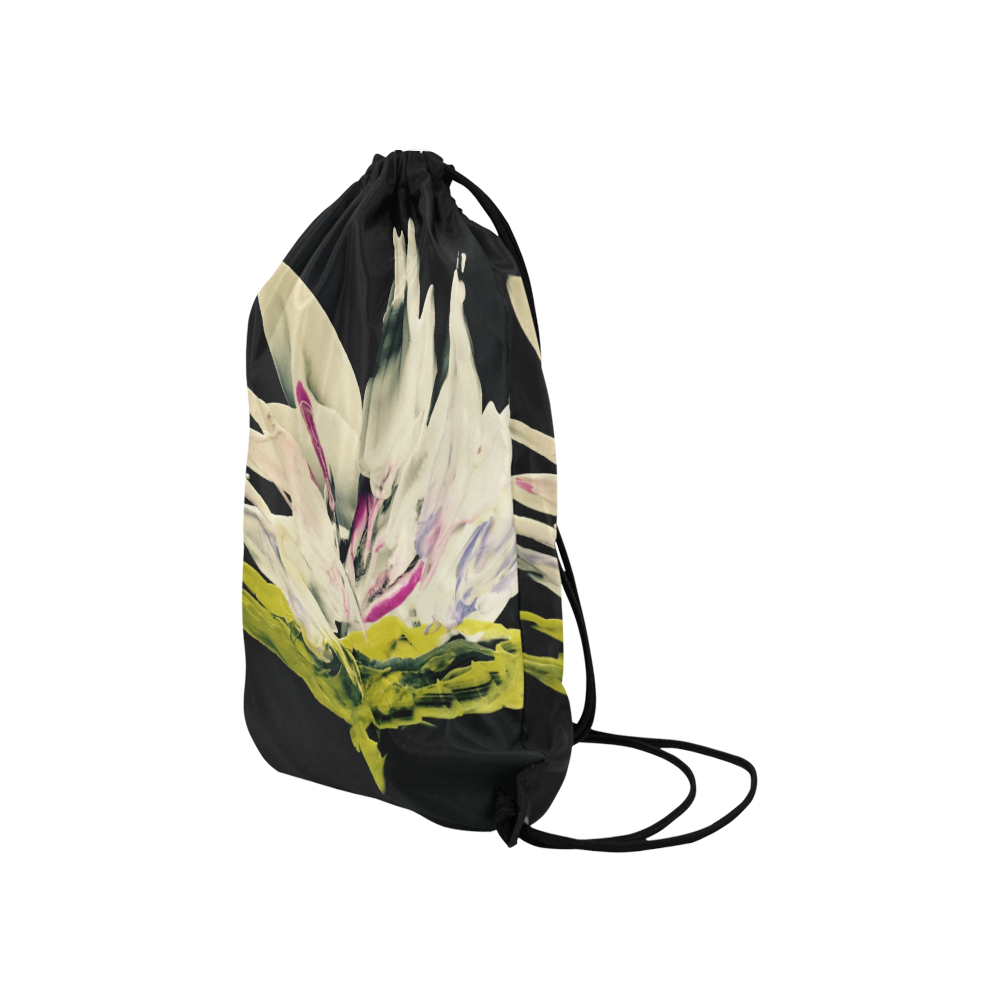 orchiddrawstring Small Drawstring Bag Model 1604 (Twin Sides) 11"(W) * 17.7"(H)