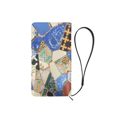 Mosaic decoration Men's Clutch Purse （Model 1638）