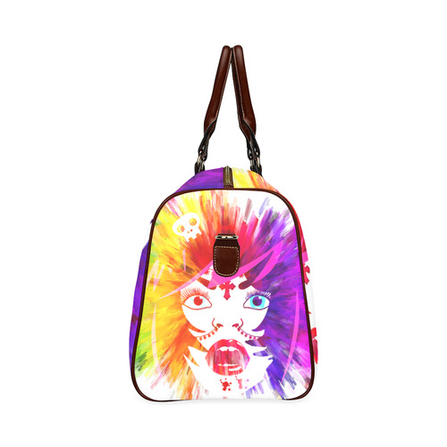colorful gypsy vampire Waterproof Travel Bag/Small (Model 1639)
