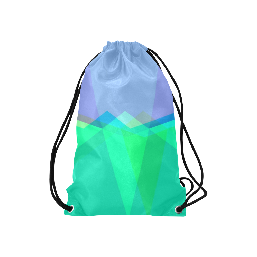 Awesome Geo Fun 0117 B by FeelGood Small Drawstring Bag Model 1604 (Twin Sides) 11"(W) * 17.7"(H)