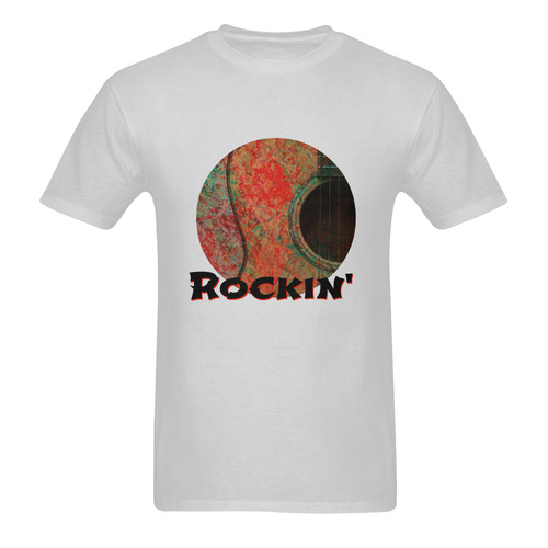 Acoustic Splatter rockin Sunny Men's T- shirt (Model T06)