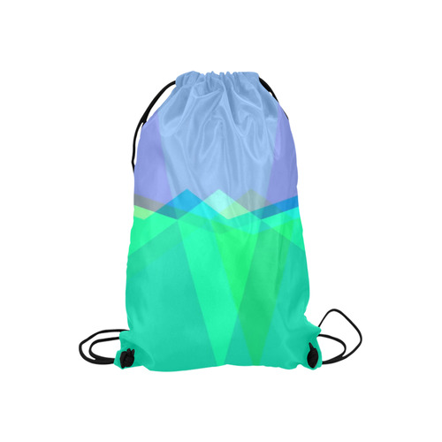 Awesome Geo Fun 0117 B by FeelGood Small Drawstring Bag Model 1604 (Twin Sides) 11"(W) * 17.7"(H)