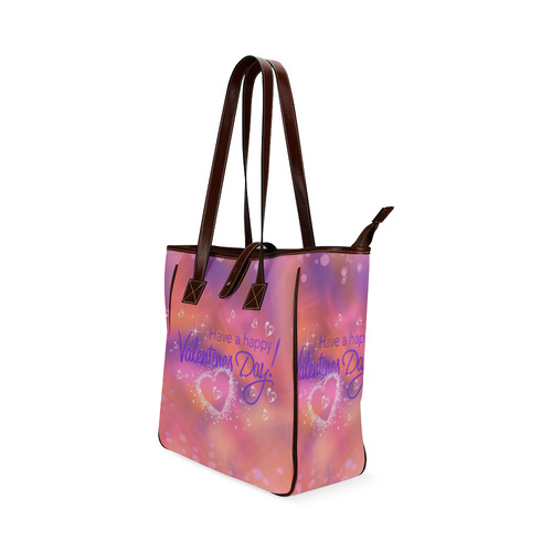 happy valentines day pink by FeelGood Classic Tote Bag (Model 1644)