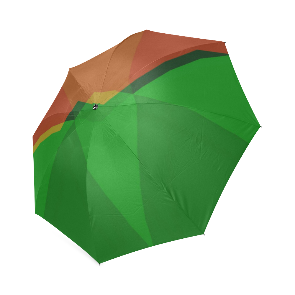 Awesome Geo Fun 0117 C by FeelGood Foldable Umbrella (Model U01)