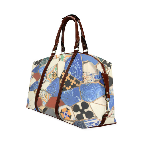 Mosaic decoration Classic Travel Bag (Model 1643) Remake