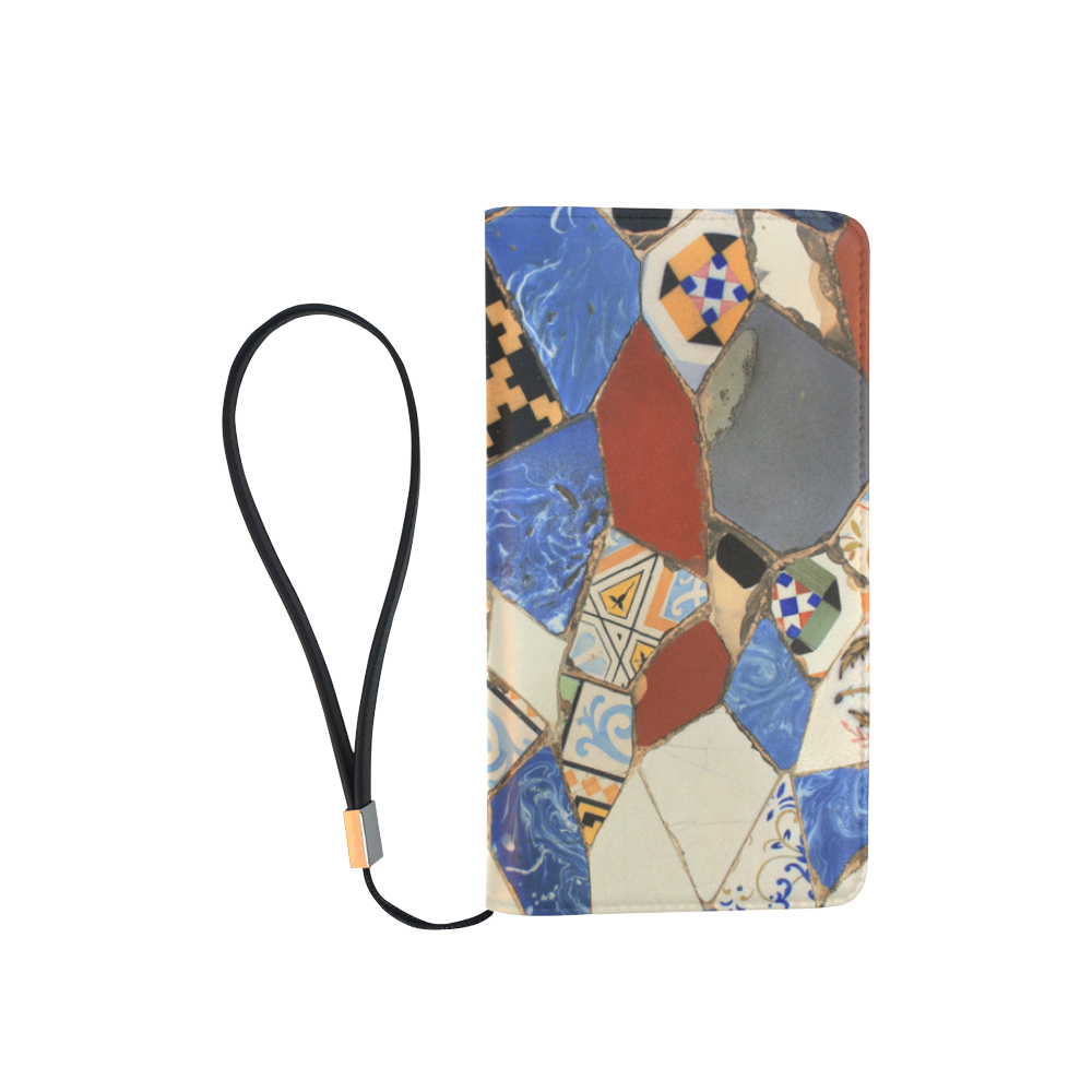 Mosaic decoration Men's Clutch Purse （Model 1638）