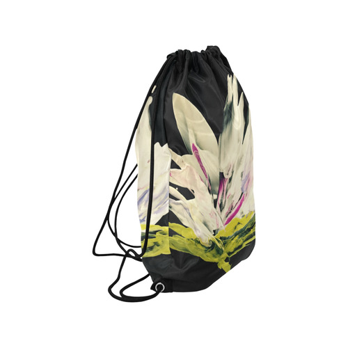 orchiddrawstring Small Drawstring Bag Model 1604 (Twin Sides) 11"(W) * 17.7"(H)