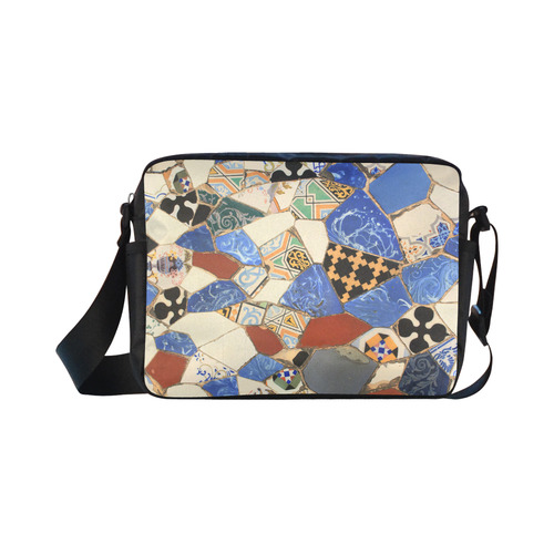 Mosaic decoration Classic Cross-body Nylon Bags (Model 1632)