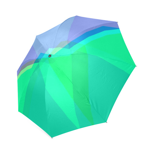 Awesome Geo Fun 0117 B by FeelGood Foldable Umbrella (Model U01)