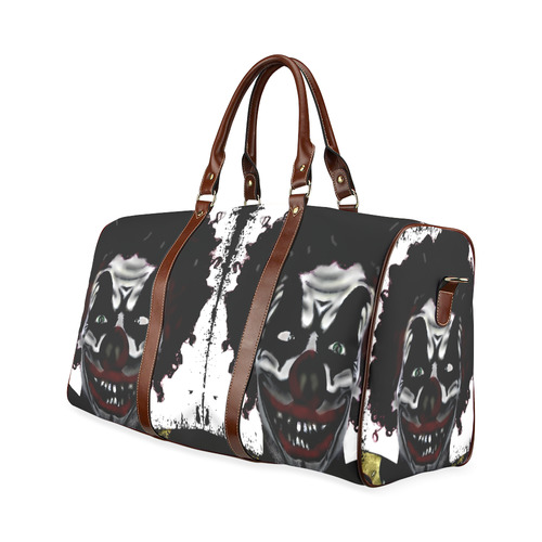 demonic clown Waterproof Travel Bag/Small (Model 1639)