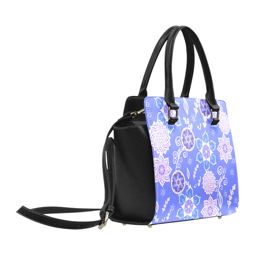 Zappy Floral Classic Shoulder Handbag (Model 1653)