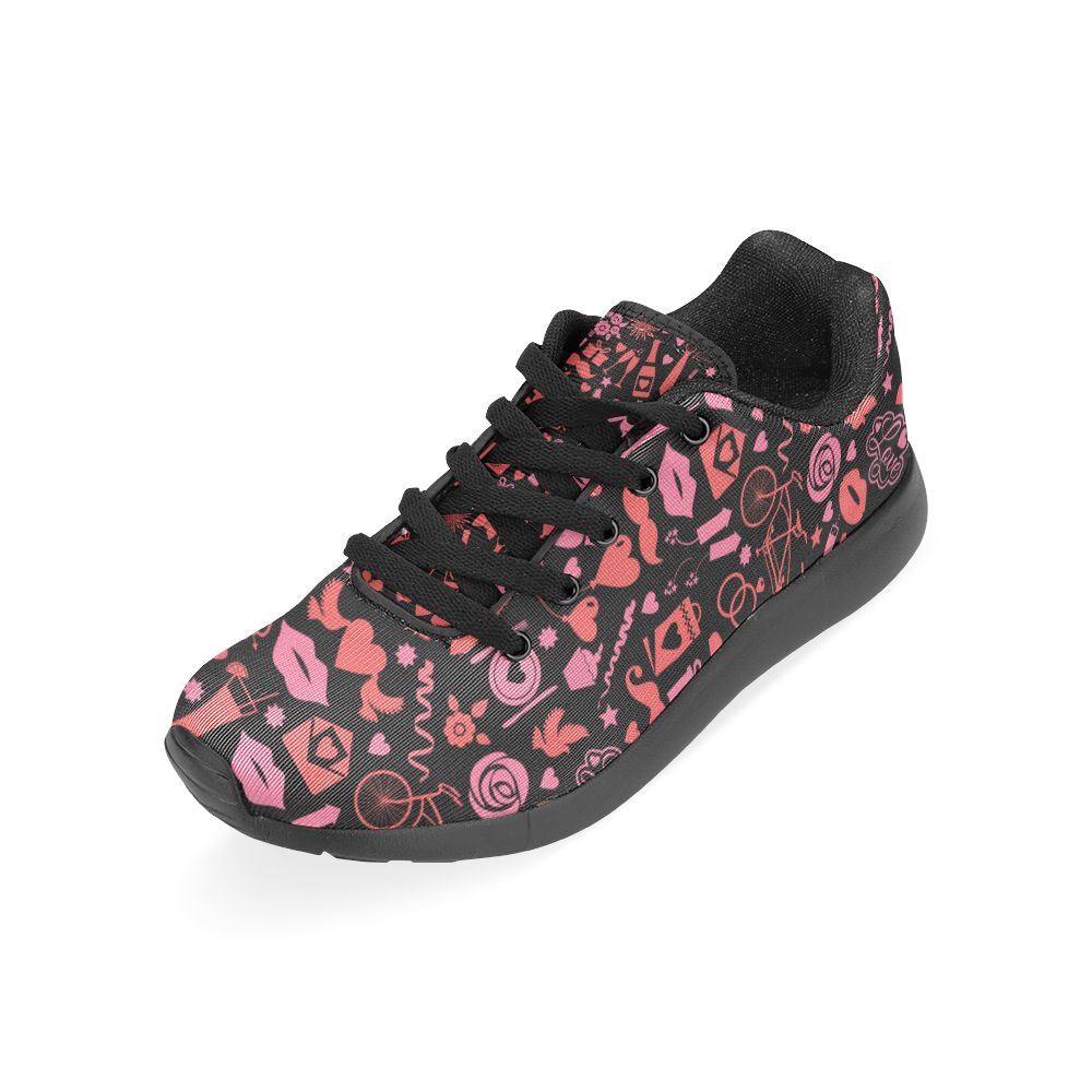 Pink Love Women’s Running Shoes (Model 020)