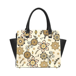 Zappy Floral Classic Shoulder Handbag (Model 1653)
