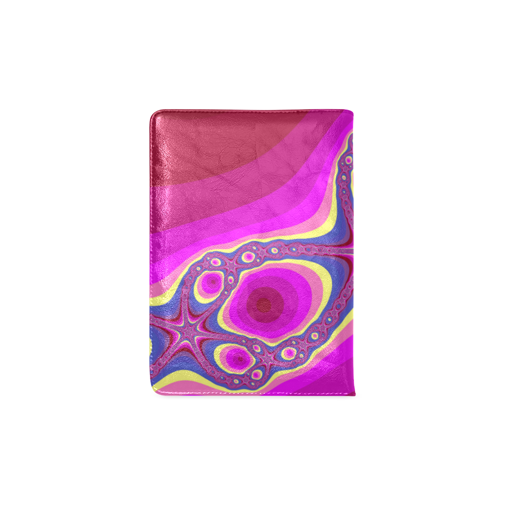 Fractal in pink Custom NoteBook A5