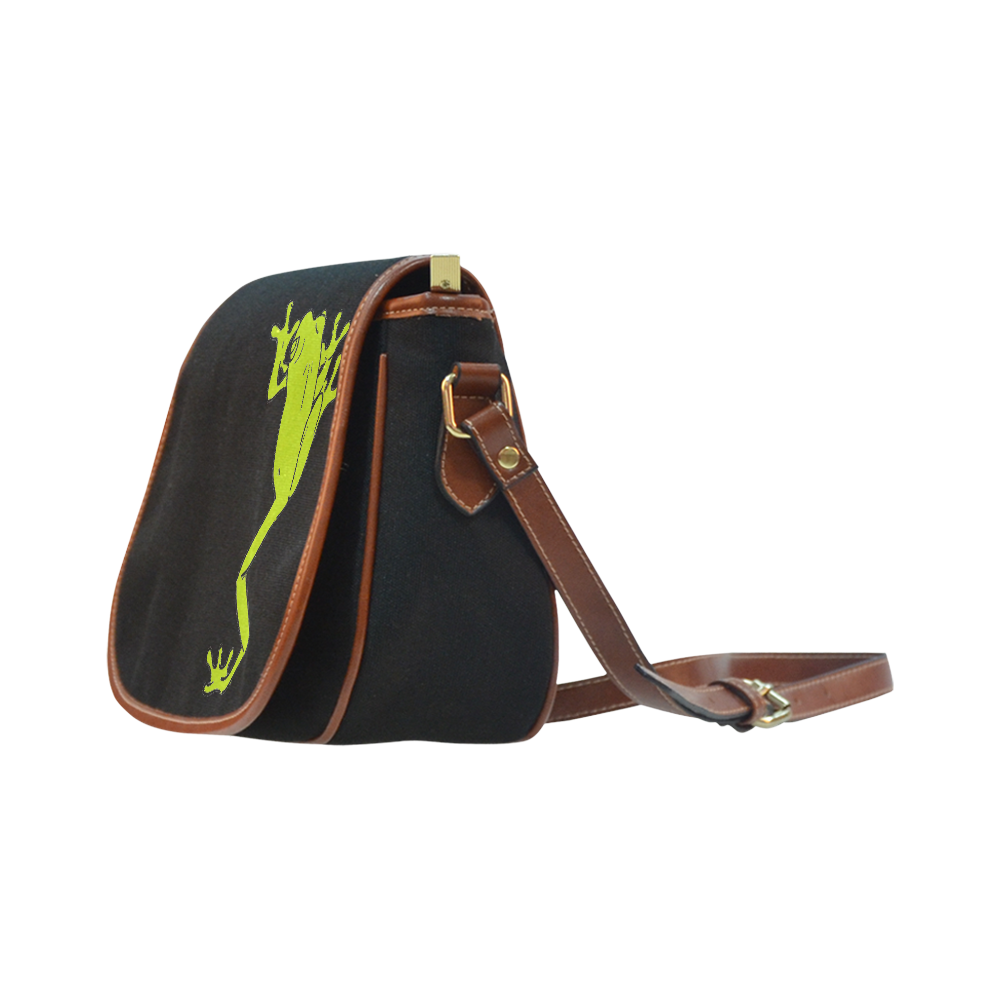 Froggy Saddle Bag/Small (Model 1649)(Flap Customization)