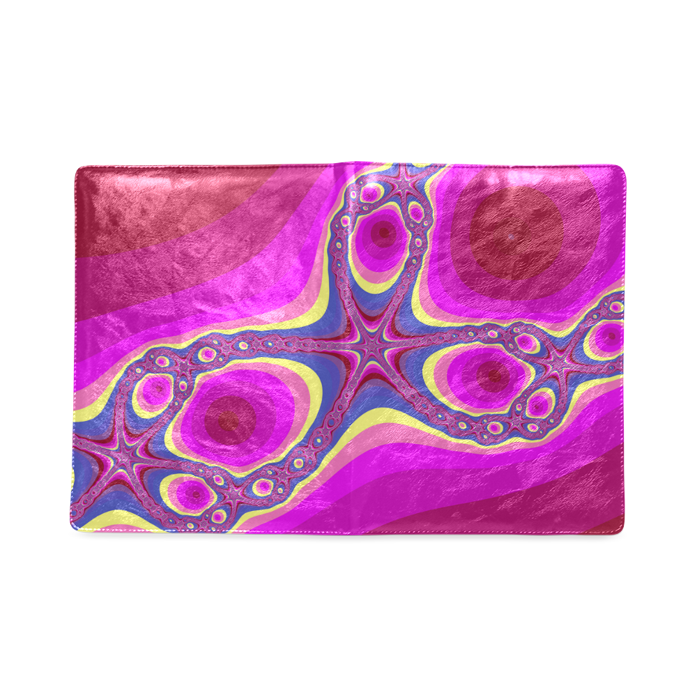 Fractal in pink Custom NoteBook B5