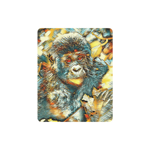 Animal_Art_Gorilla20161201_by_JAMColors Rectangle Mousepad