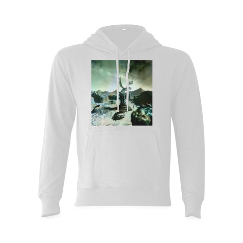 Dragon in a fantasy landscape Oceanus Hoodie Sweatshirt (NEW) (Model H03)