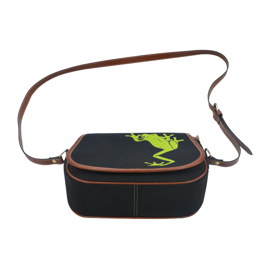 Froggy Saddle Bag/Small (Model 1649)(Flap Customization)