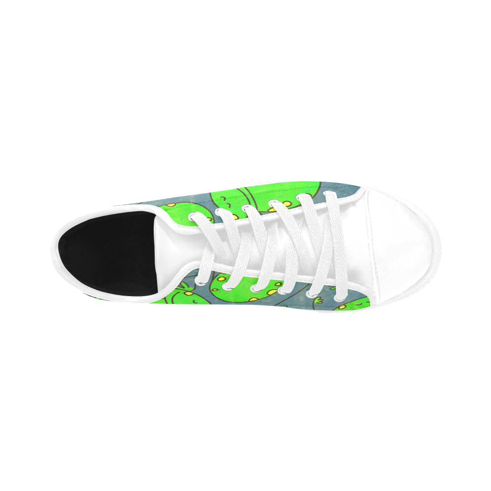 Greenies Aquila Microfiber Leather Women's Shoes (Model 031)