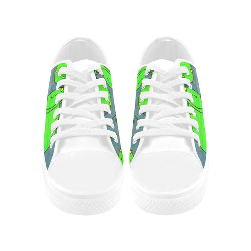 Greenies Aquila Microfiber Leather Women's Shoes (Model 031)
