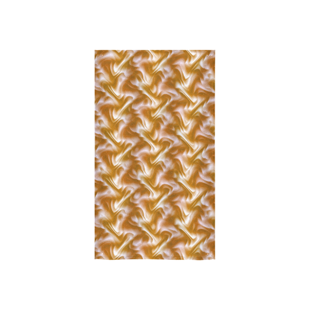 Chocolate Silk Rumple - Jera Nour Custom Towel 16"x28"