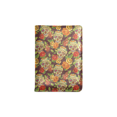 sugar skull pattern Custom NoteBook A5