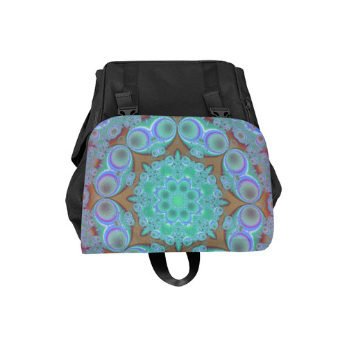 fractal pattern 1 Casual Shoulders Backpack (Model 1623)