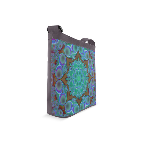 fractal pattern 1 Crossbody Bags (Model 1613)