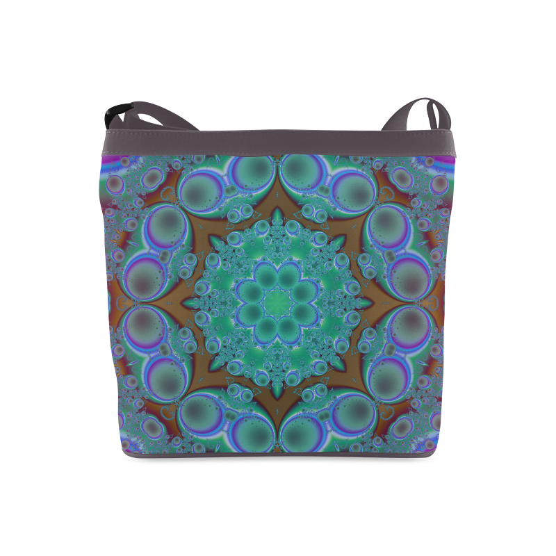 fractal pattern 1 Crossbody Bags (Model 1613)