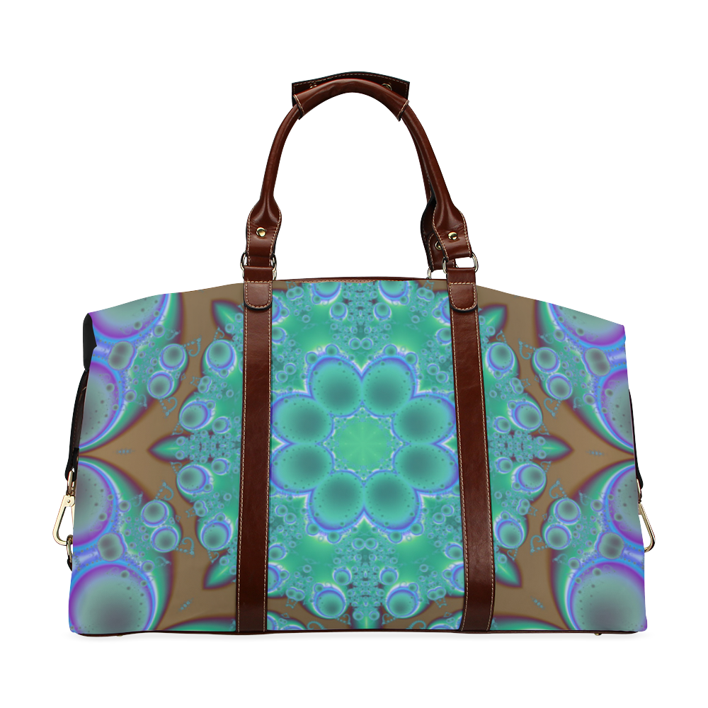 fractal pattern 1 Classic Travel Bag (Model 1643) Remake