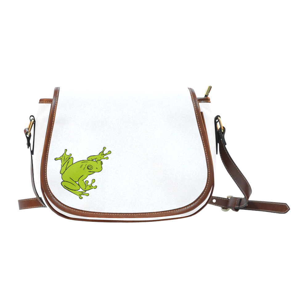Froggy Saddle Bag/Small (Model 1649) Full Customization