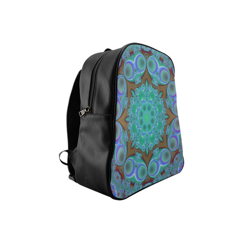 fractal pattern 1 School Backpack (Model 1601)(Small)